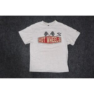 H&M Divided Hot Wheels Graphic T-Shirt Mens XXS Grey Heather Racing 1968 Car Tee
